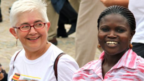 Photo of IVLP Participant and Volunteer