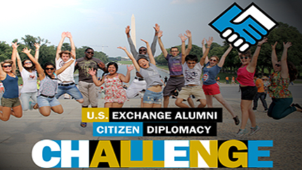 U.S. International Exchange Alumni: Take the Citizen Diplomacy Challenge!