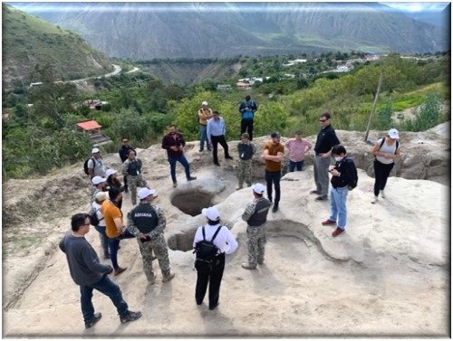 Ecuador’s anti-trafficking task force and cultural property experts visited cultural heritage sites as part of the workshop (U.S. Department of State)