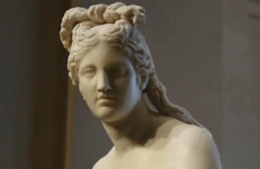 The Capitoline Venus housed at the Capitoline Museum in Rome, Italy