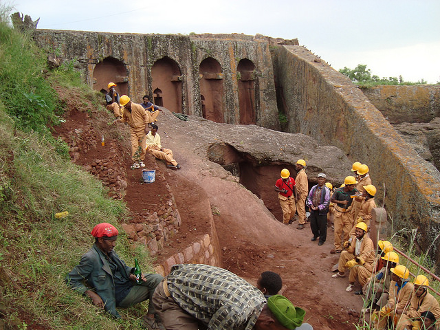 AF Ethiopia: Preservation of a Late 12th-Century Rock-Hewn Church at Lalibela