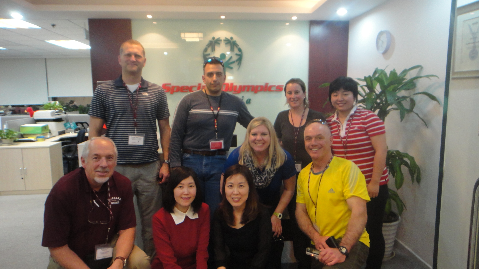 The University of Montana grantee delegation met with Special Olympics China to discuss sports engagement for youth with disabilities.