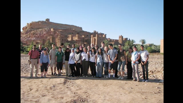 NSLI-Y scholars tour Aït Benhaddou, a UNESCO World Heritage Site