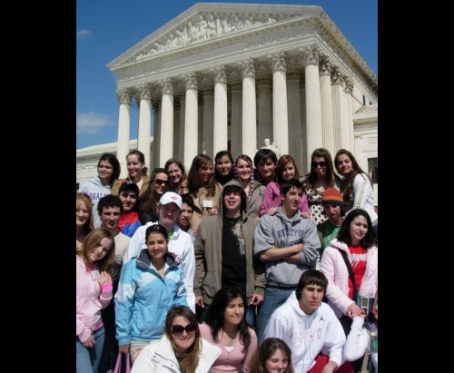 A-SMYLE students visit the U.S. Supreme Court.