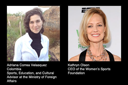 Adriana Correa Velasquez and Kathryn Olson