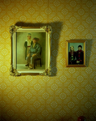 Pictures on a home's wall