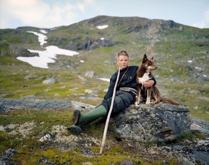 Boy with Dog
