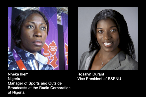 Nneka Ikem and Rosalyn Durant