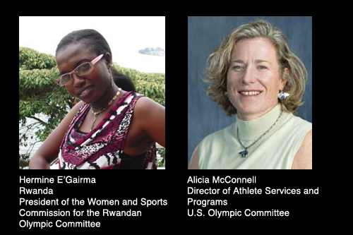 Hermine E'Gairma and Alicia McConnell
