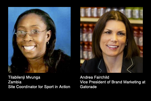Tilabilenji Mvunga and Andrea Fairchild