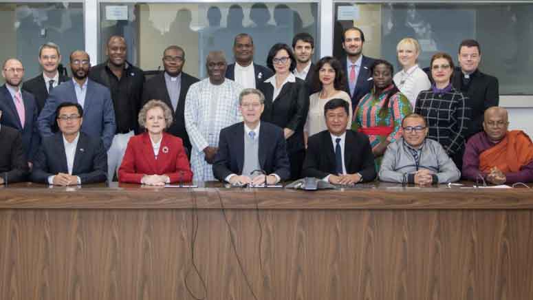Religious Freedom IVLP group photo
