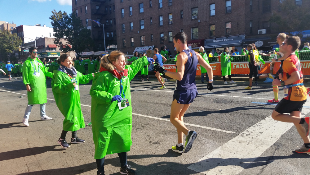 j1-visa marathon participants and volunteers