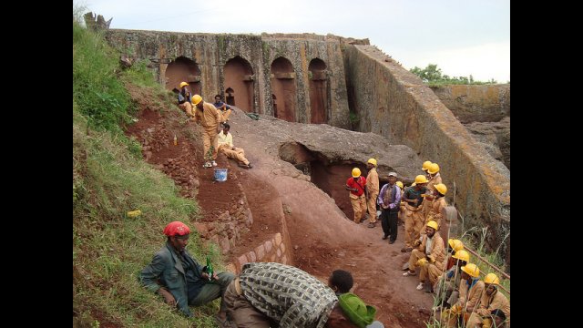 AF Ethiopia: Preservation of a Late 12th-Century Rock-Hewn Church at Lalibela