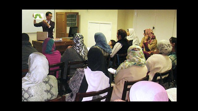 Nile TESOL Conference: An English Language Fellow presents at the Nile TESOL Conference in Cairo.