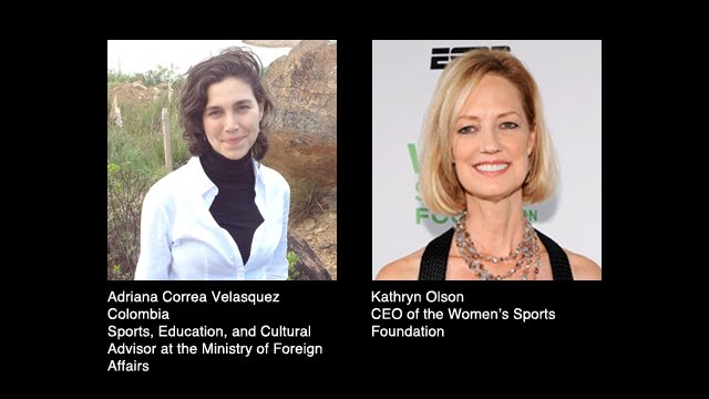 Adriana Correa Velasquez and Kathryn Olson