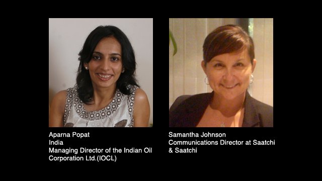 Aparna Popat and Samantha Johnson