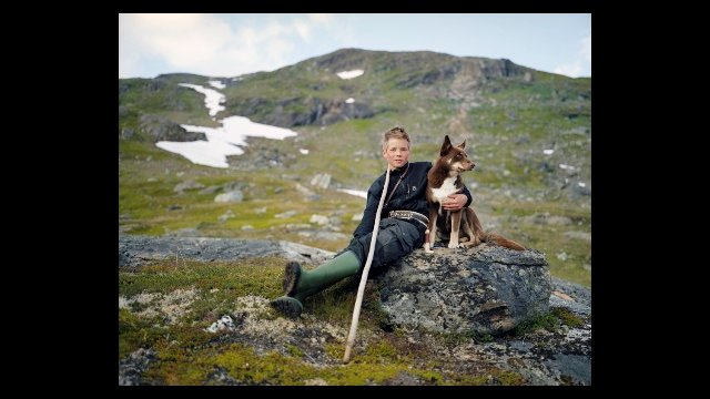 Boy with Dog