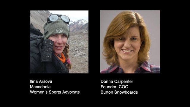 Ilina Arsova and Donna Carpenter