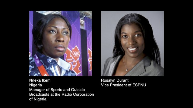 Nneka Ikem and Rosalyn Durant
