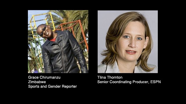 Grace Chirumanzu and Tina Thornton