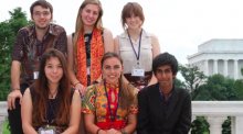 Photo of exchanges participants
