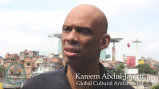 Kareem Abdul-Jabbar in Rio de Janeiro, Brazil