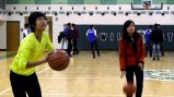 Burmese teenage girls practice their skills together at a D.C.-area high school.