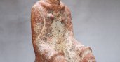 image of clay statue called caravans of gold - seated