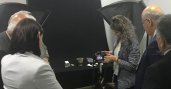 Workshop participants learn about photographic techniques for documenting important cultural heritage