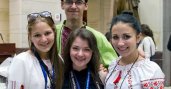 FLEX students on Capitol Hill for closing ceremony.