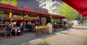 street view of restaurant in Chile