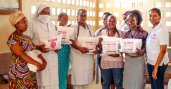 Lucy Chuwa (far right) and the Mama Kits team