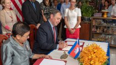 Cambodia MOU and AFCP Ceremony Photo Gallery Cambodia MOU and AFCP Ceremony Photo Gallery