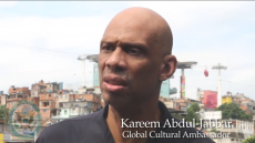 Kareem Abdul-Jabbar in Rio de Janeiro, Brazil Kareem Abdul-Jabbar in Rio de Janeiro, Brazil